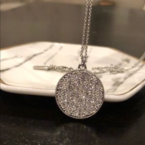 Kate Spade ♠️ Silver Pave Necklace